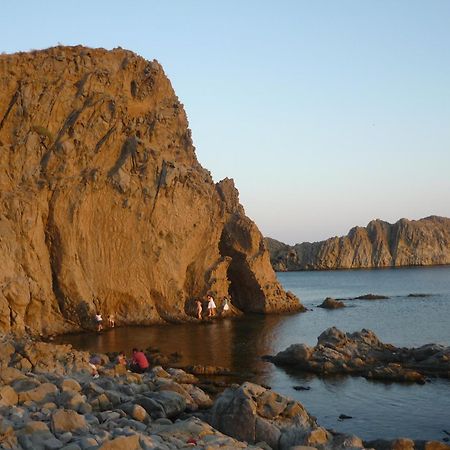 Galini Hotel Skála Eresoú Dış mekan fotoğraf