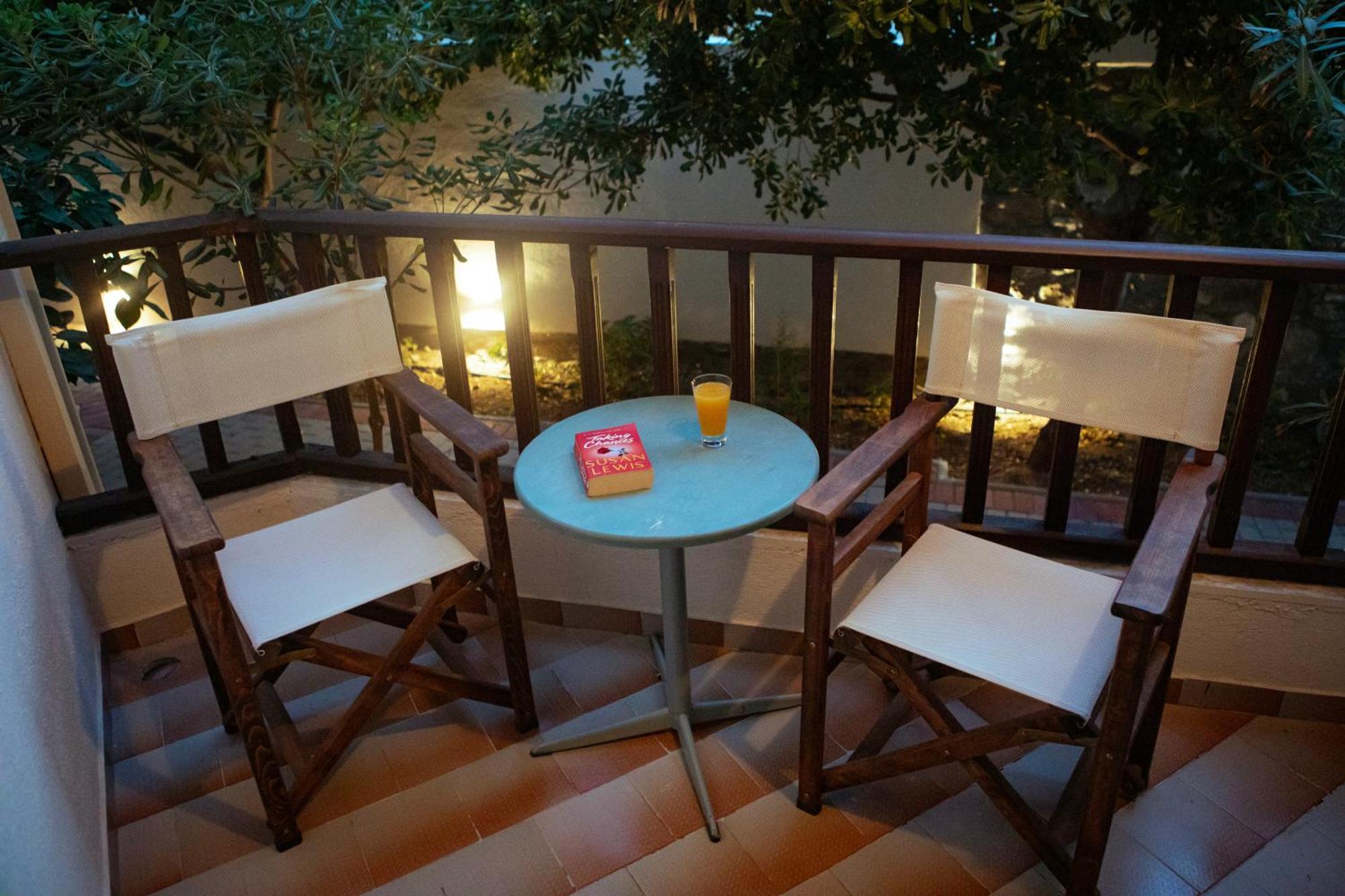 Galini Hotel Skála Eresoú Dış mekan fotoğraf