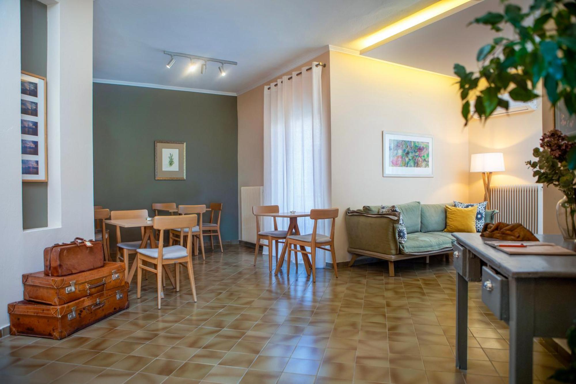 Galini Hotel Skála Eresoú Dış mekan fotoğraf