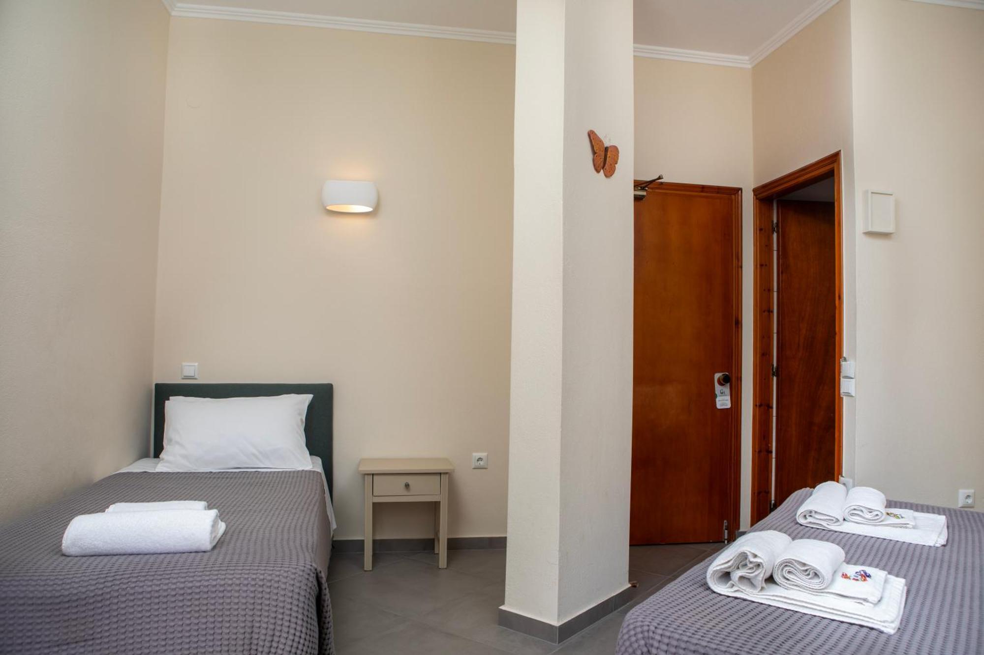 Galini Hotel Skála Eresoú Dış mekan fotoğraf