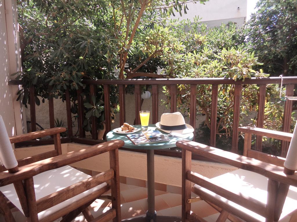 Galini Hotel Skála Eresoú Dış mekan fotoğraf