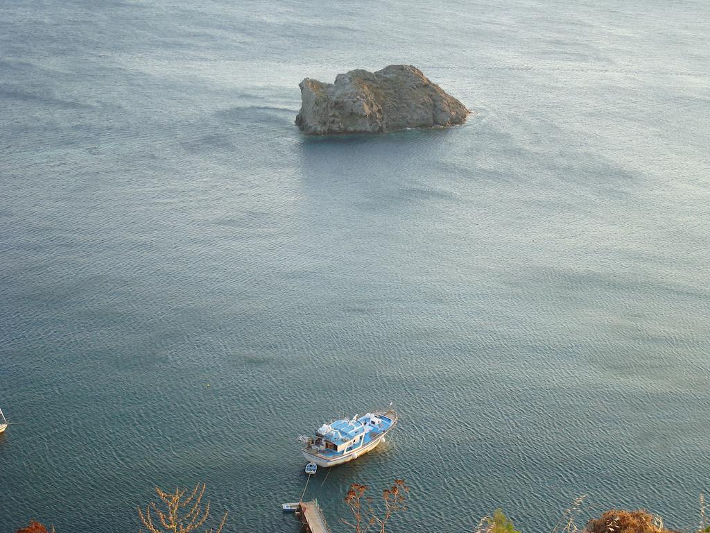 Galini Hotel Skála Eresoú Dış mekan fotoğraf