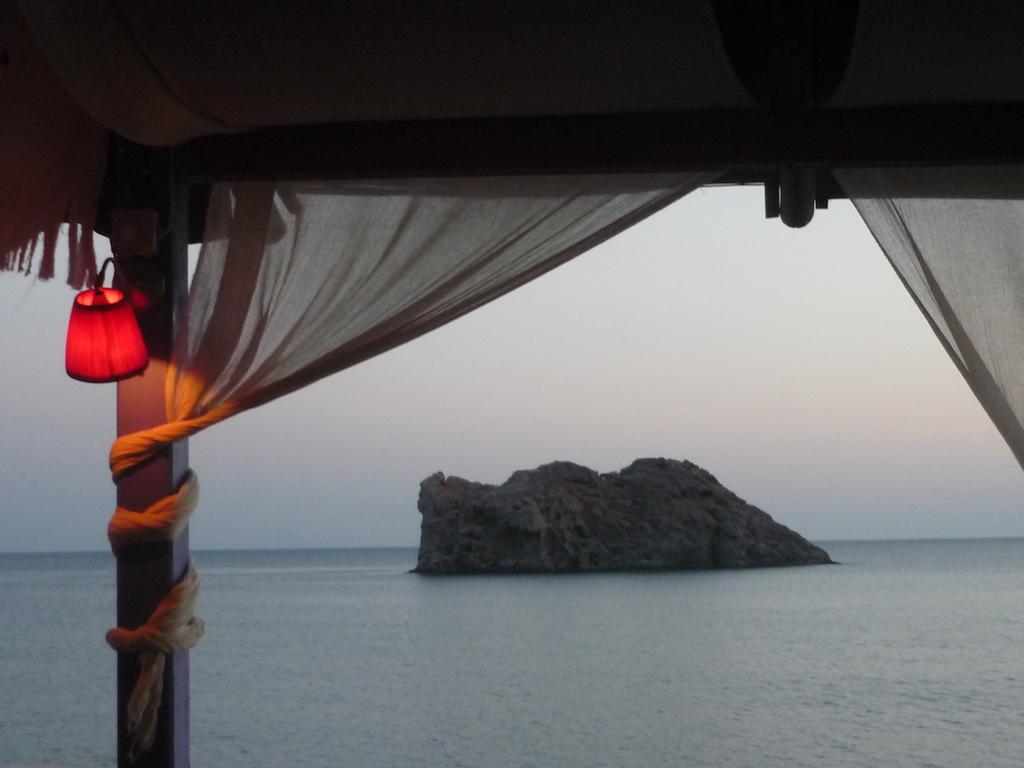 Galini Hotel Skála Eresoú Dış mekan fotoğraf
