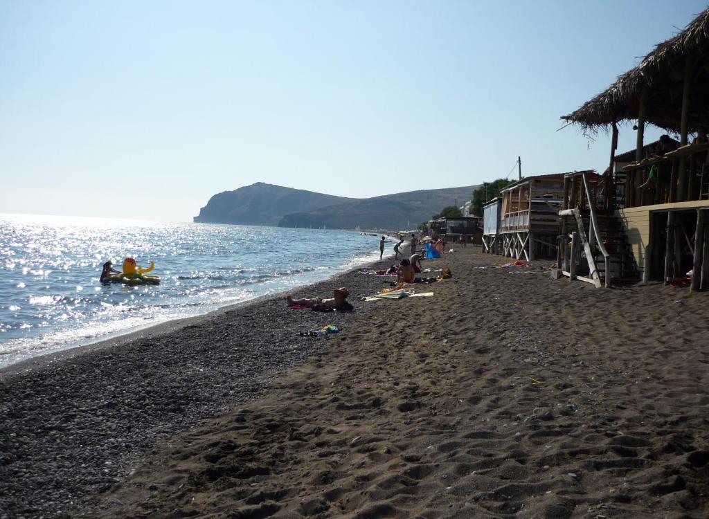 Galini Hotel Skála Eresoú Dış mekan fotoğraf