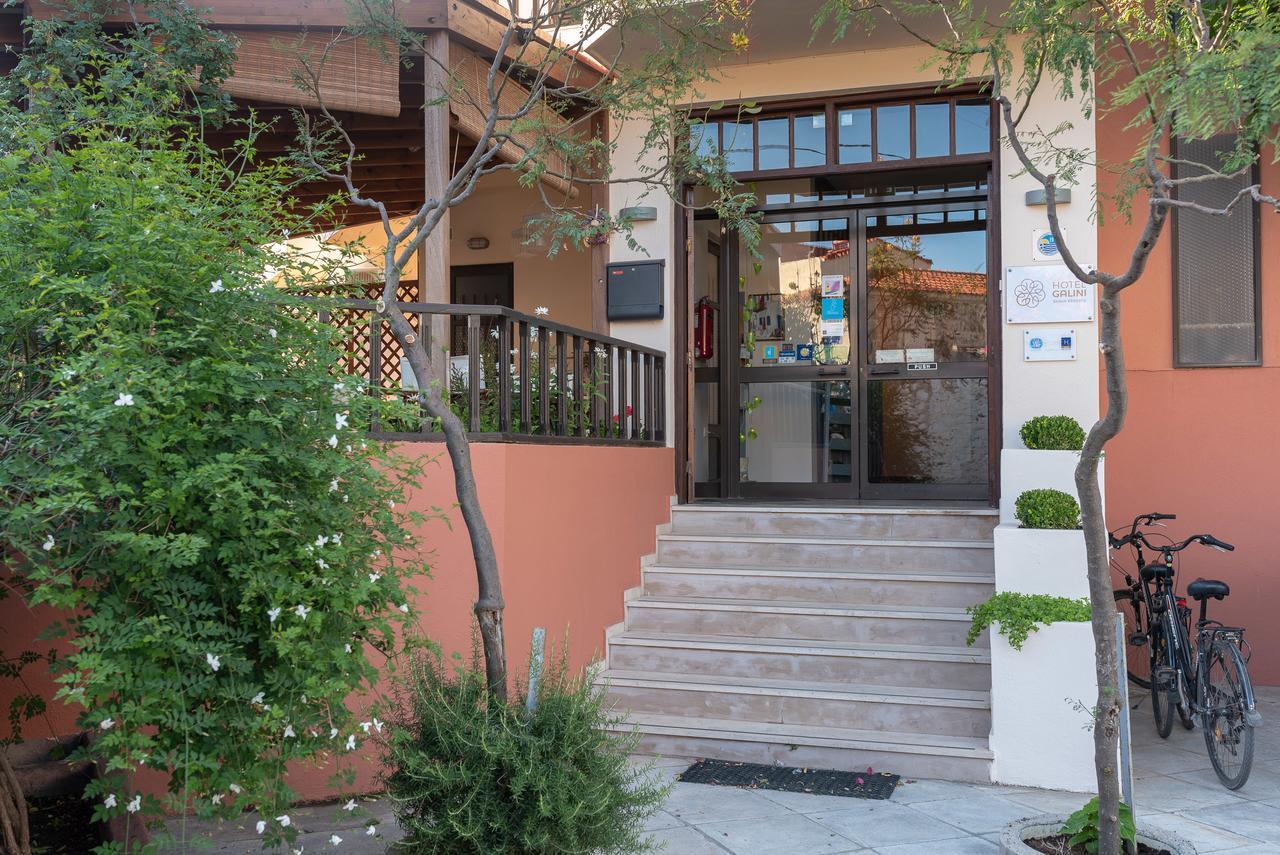 Galini Hotel Skála Eresoú Dış mekan fotoğraf